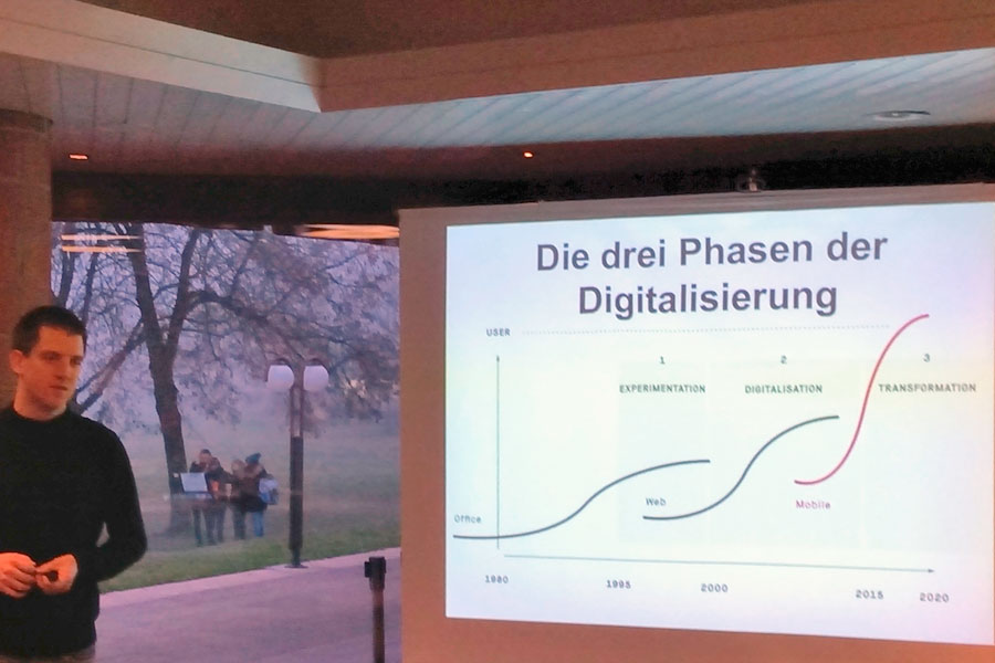 Die drei Phasen der Digitalisierung